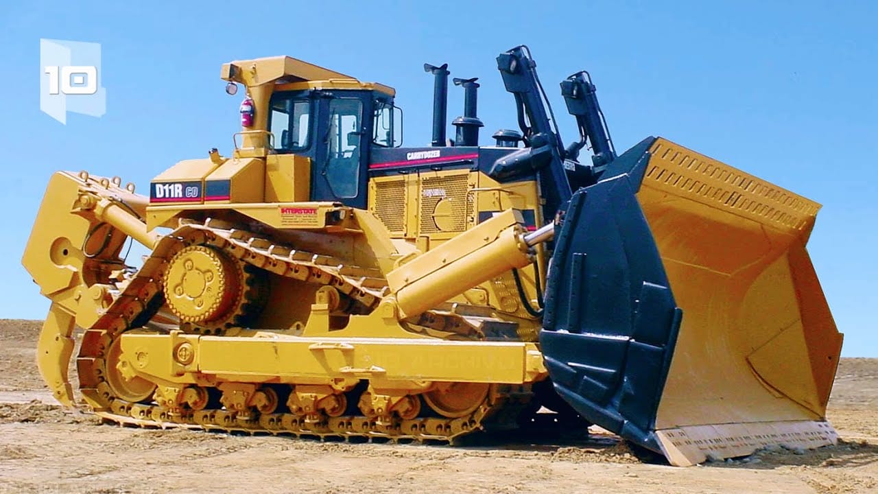 Top 10 Biggest Bulldozers in the World | It's Mighty Mo