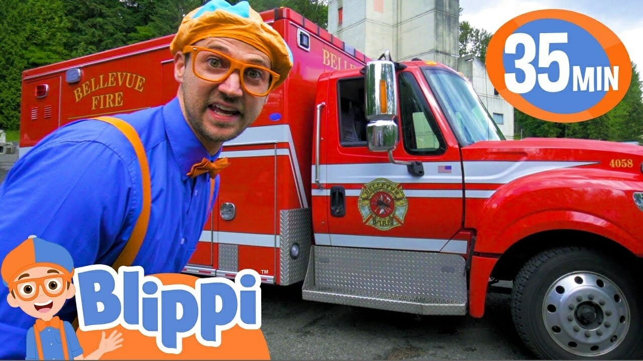 Blippi Visits a Fire Truck Station! | 1 HOUR OF BLIPPI TOYS | | It's ...